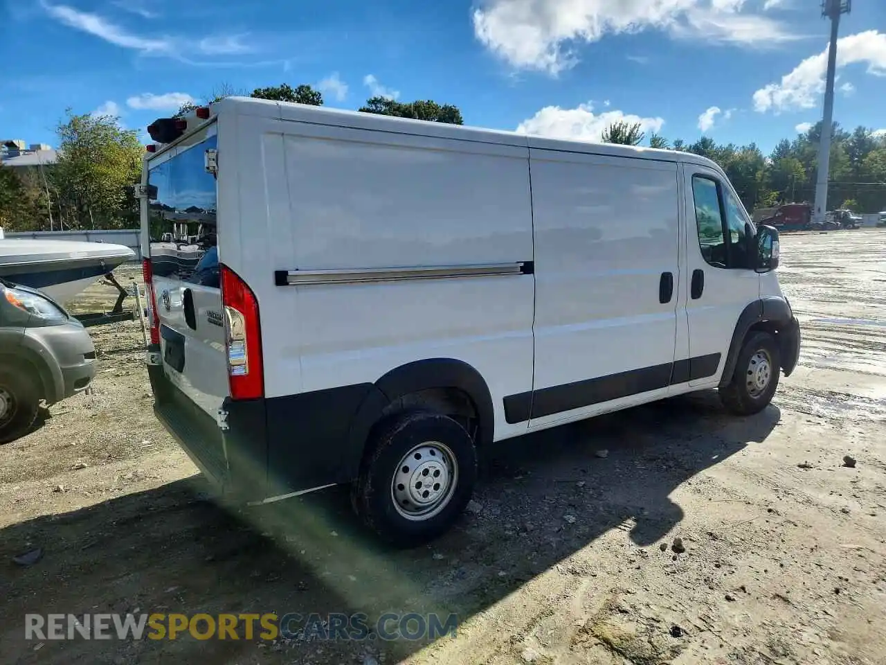 3 Photograph of a damaged car 3C6LRVAG2PE513738 RAM PROMASTER 2023
