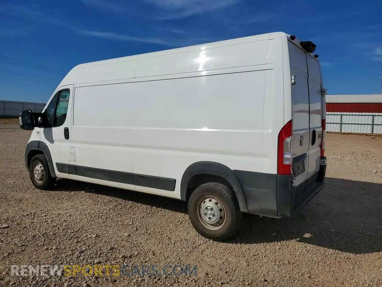 2 fotografías del automóvil dañado 3C6LRVDG6PE560802 RAM PROMASTER 2023