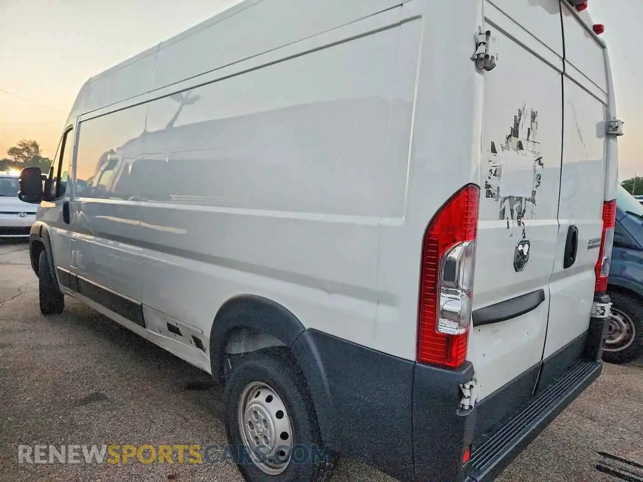 2 Фотография поврежденного автомобиля 3C6LRVDG7PE551753 RAM PROMASTER 2023