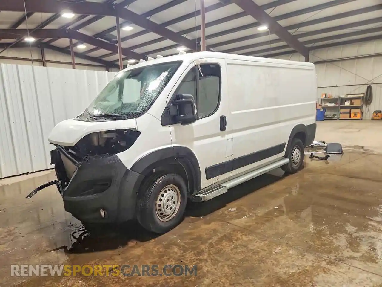 1 Photograph of a damaged car 3C6LRVVG2SE524841 RAM PROMASTER 2025