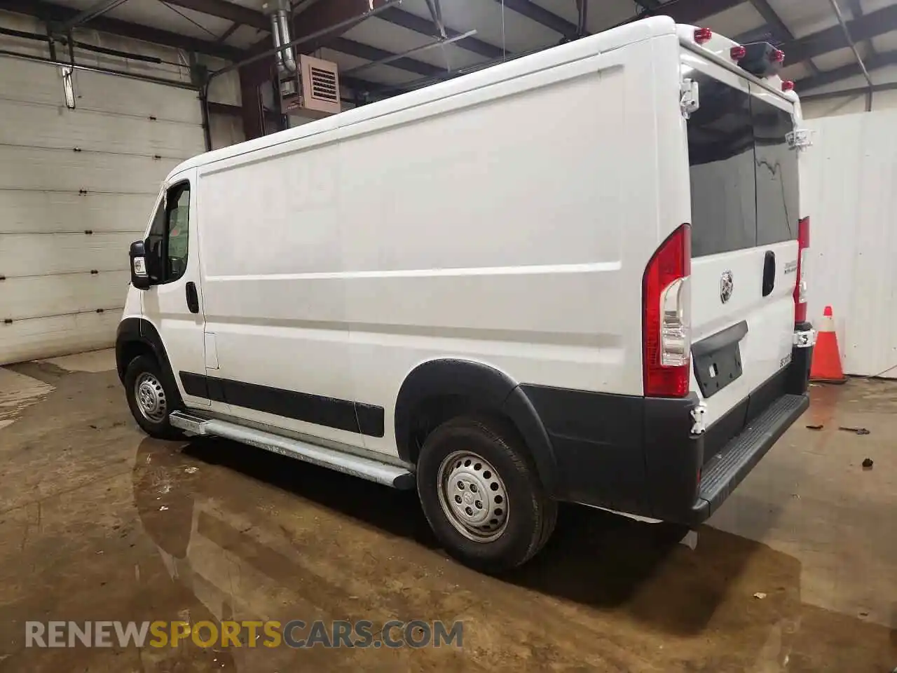 2 Photograph of a damaged car 3C6LRVVG2SE524841 RAM PROMASTER 2025