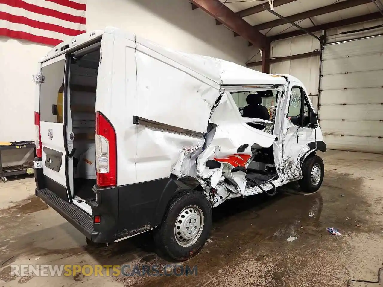 3 fotografías del automóvil dañado 3C6LRVVGXTE189913 RAM PROMASTER 2026