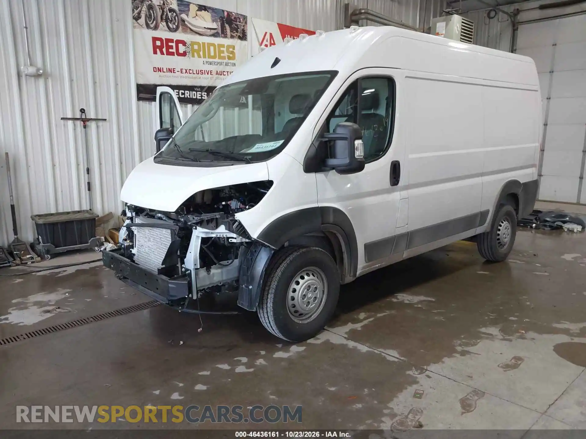 2 Photograph of a damaged car 3C6LRVCG9VE554863 RAM PROMASTER 2027