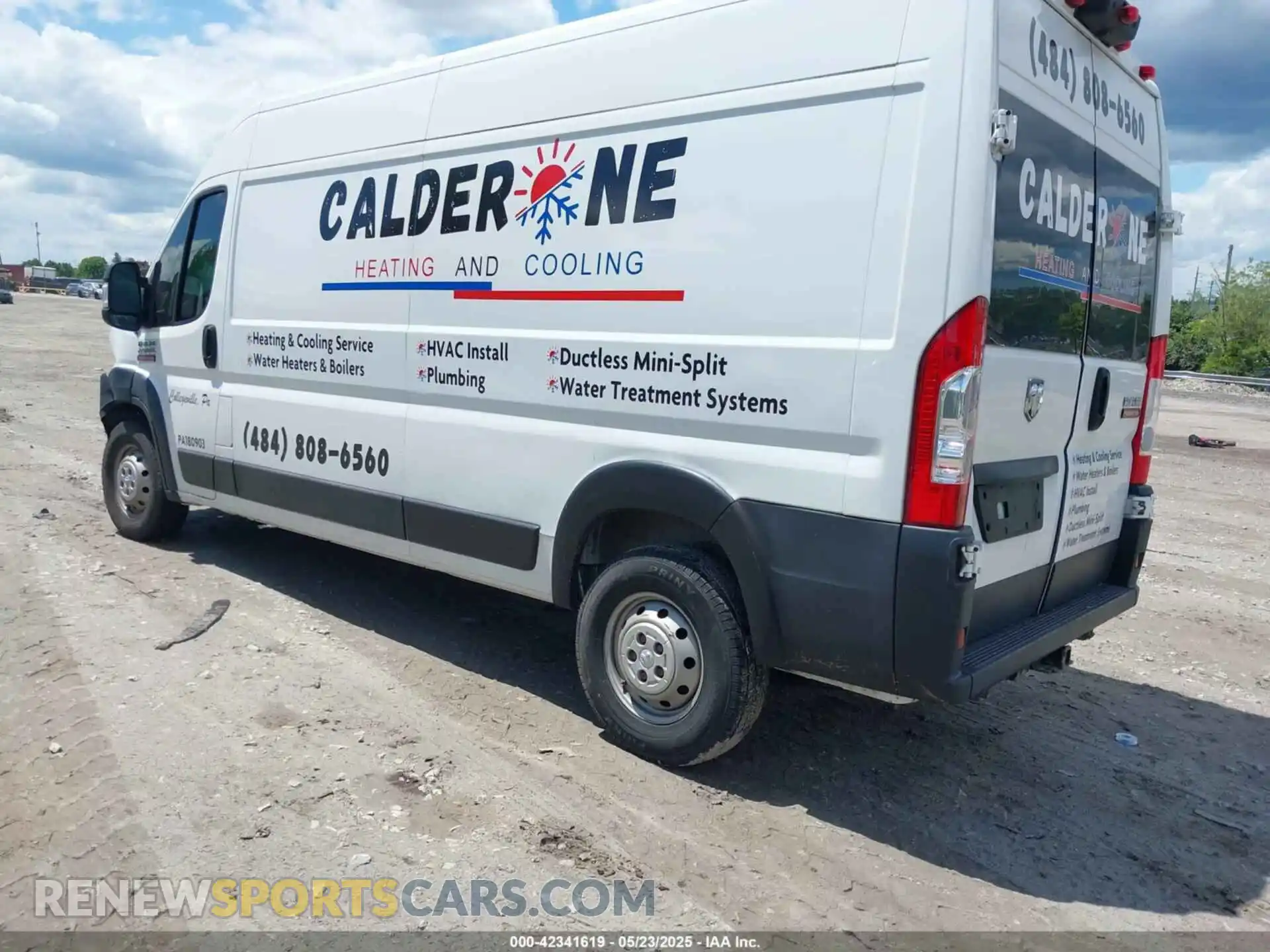 3 Фотография поврежденного автомобиля 3C6TRVDG9KE557224 RAM PROMASTER 2500 2019