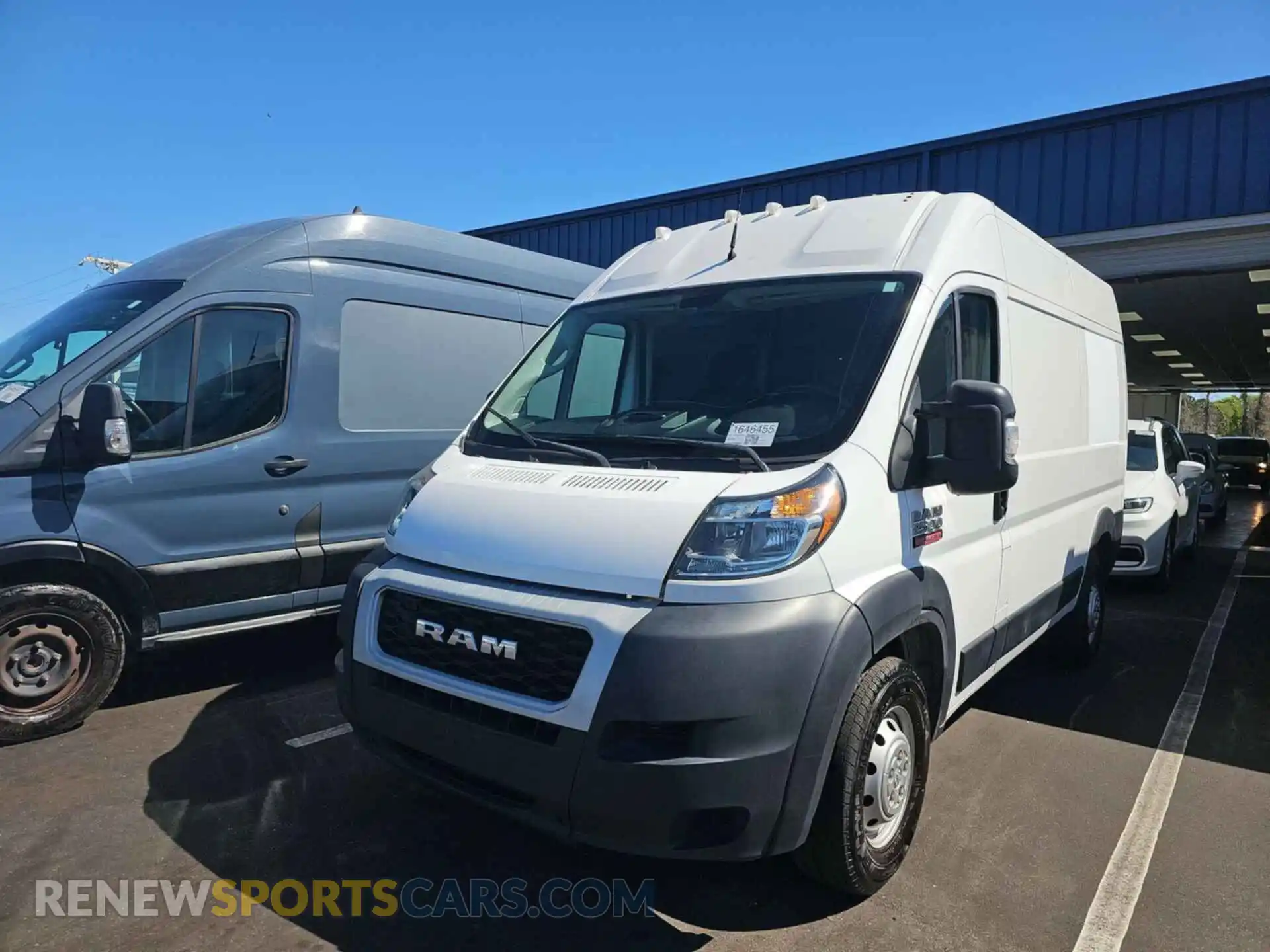 1 Photograph of a damaged car 3C6TRVCGXLE114602 RAM PROMASTER 2500 2020