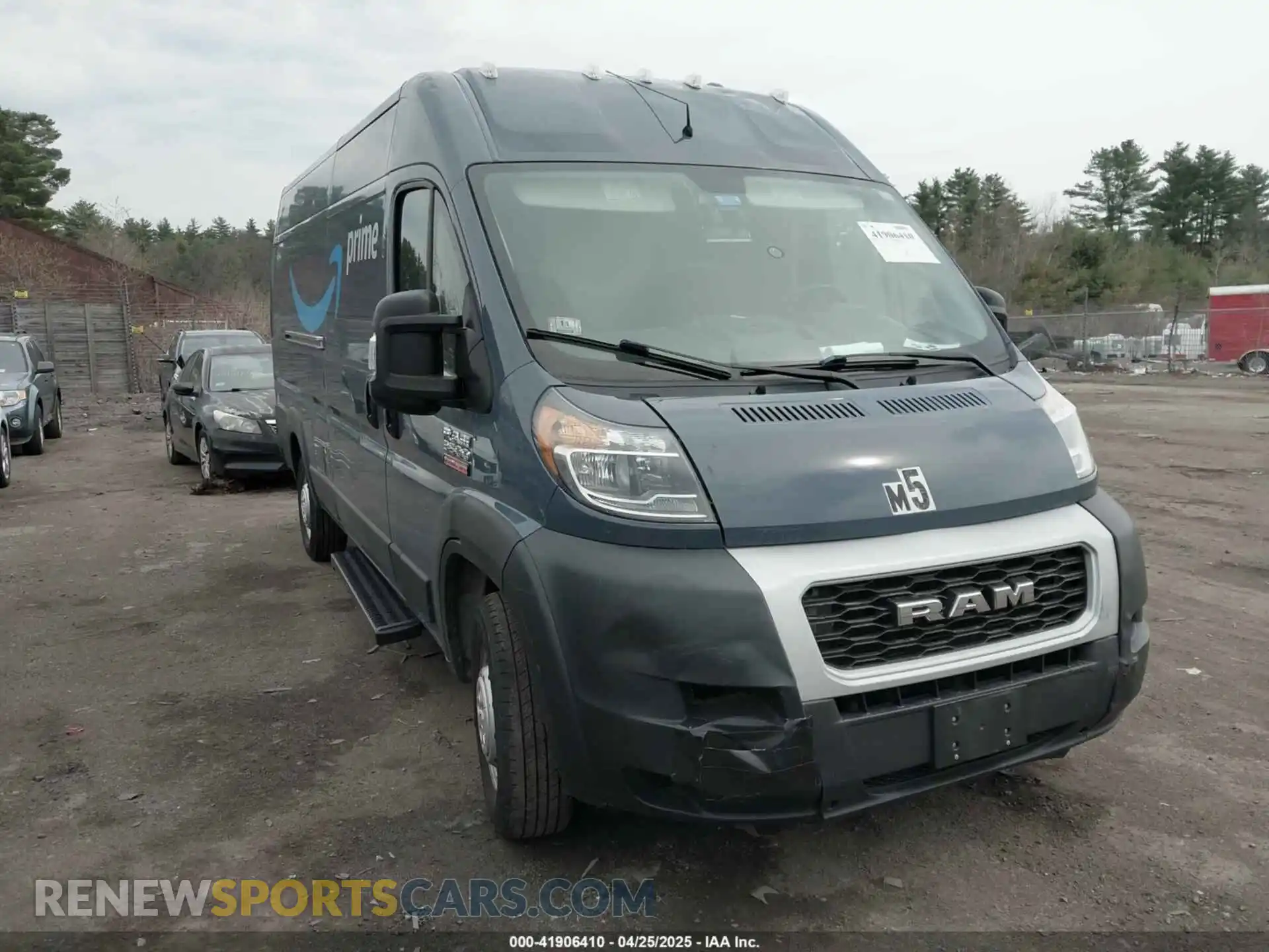 1 Photograph of a damaged car 3C6LRVDG3ME565967 RAM PROMASTER 2500 2021