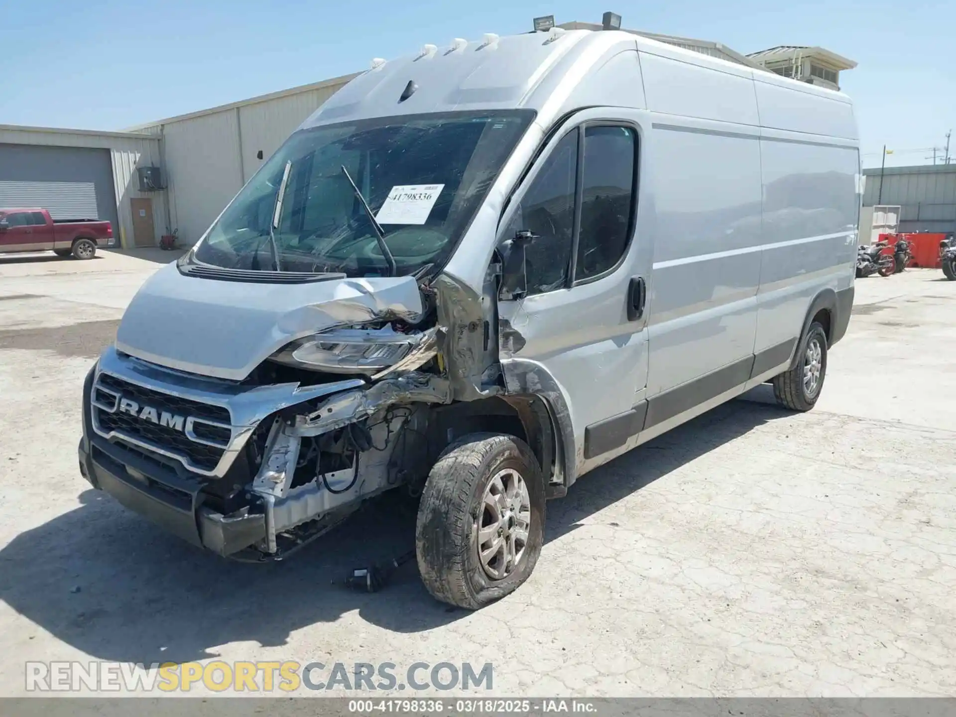 2 Фотография поврежденного автомобиля 3C6LRVDG7RE114953 RAM PROMASTER 2500 2024