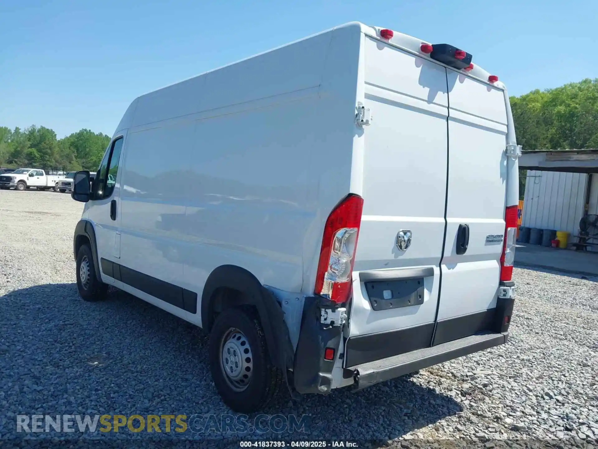 3 Photograph of a damaged car 3C6LRVCG8SE511501 RAM PROMASTER 2500 2025