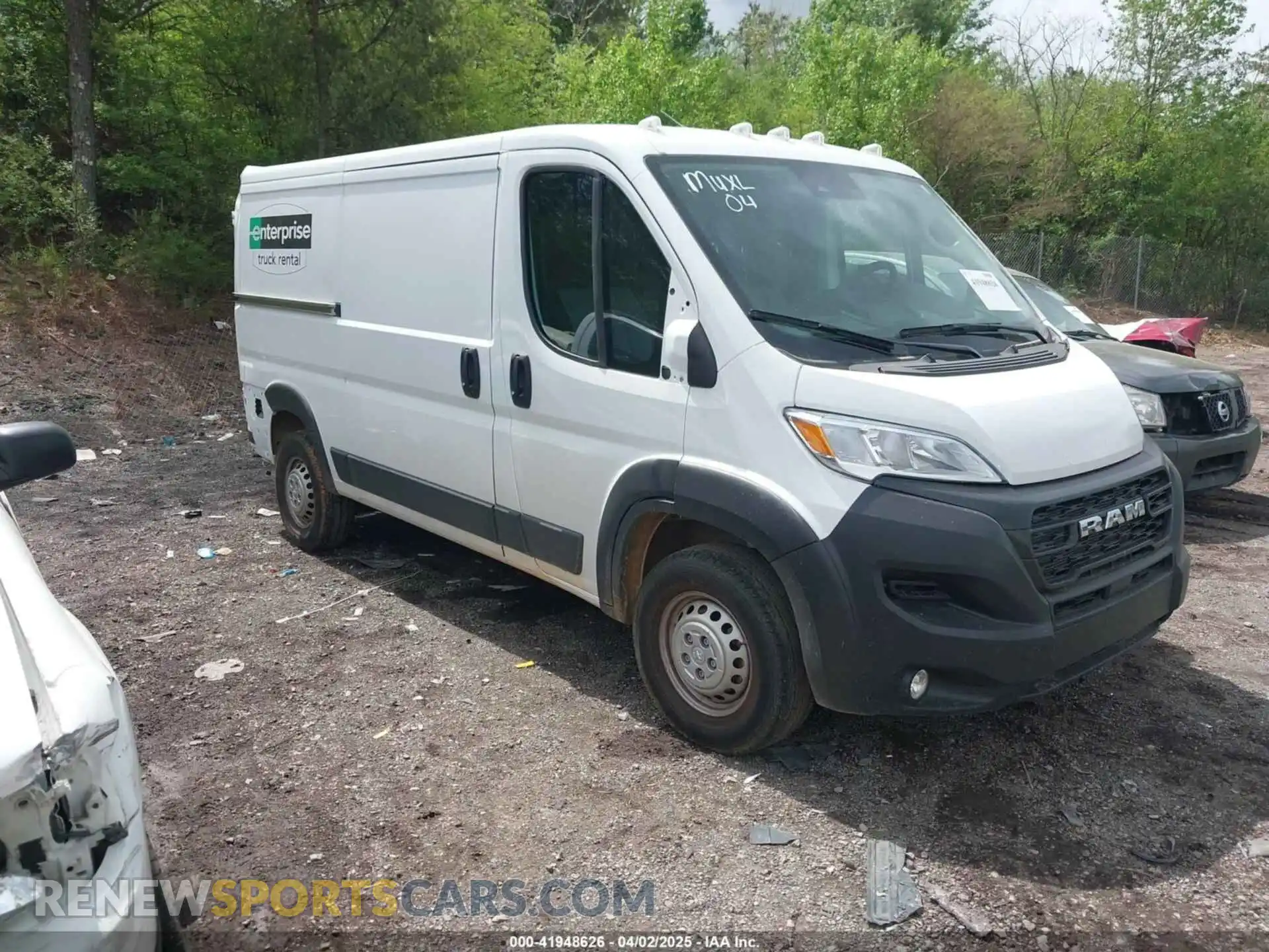 1 Photograph of a damaged car 3C6LRVVG2SE513404 RAM PROMASTER 2500 2025