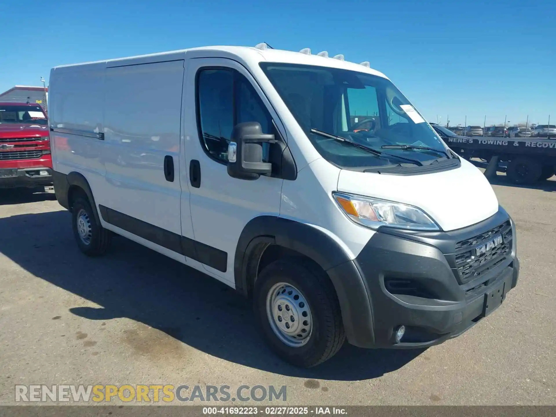 1 Photograph of a damaged car 3C6LRVVG4SE514098 RAM PROMASTER 2500 2025