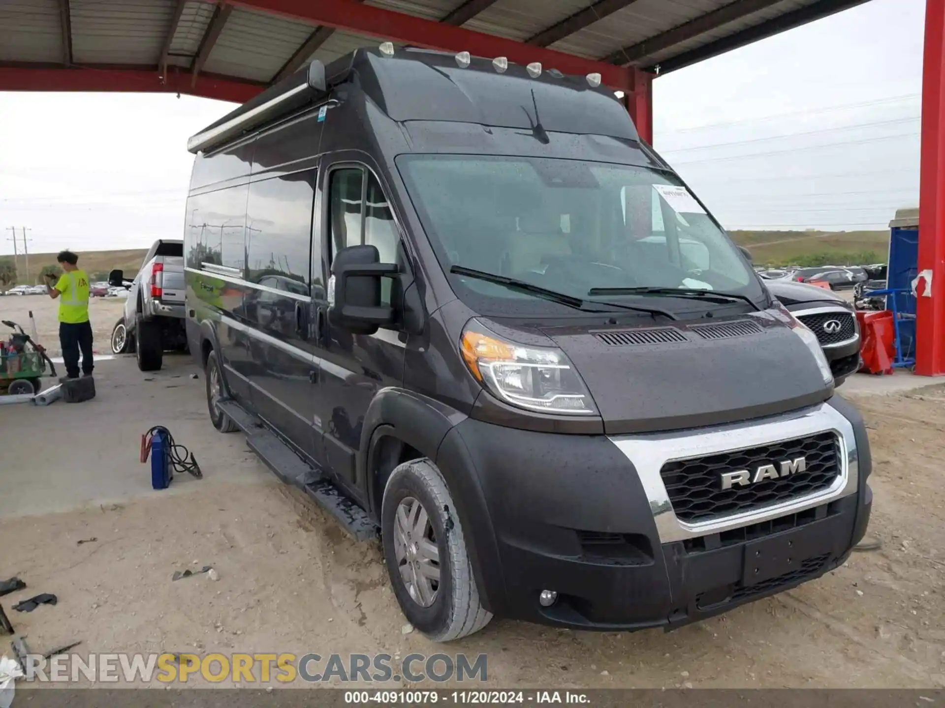 1 Photograph of a damaged car 3C6MRVUG2NE101722 RAM PROMASTER 3500 2022