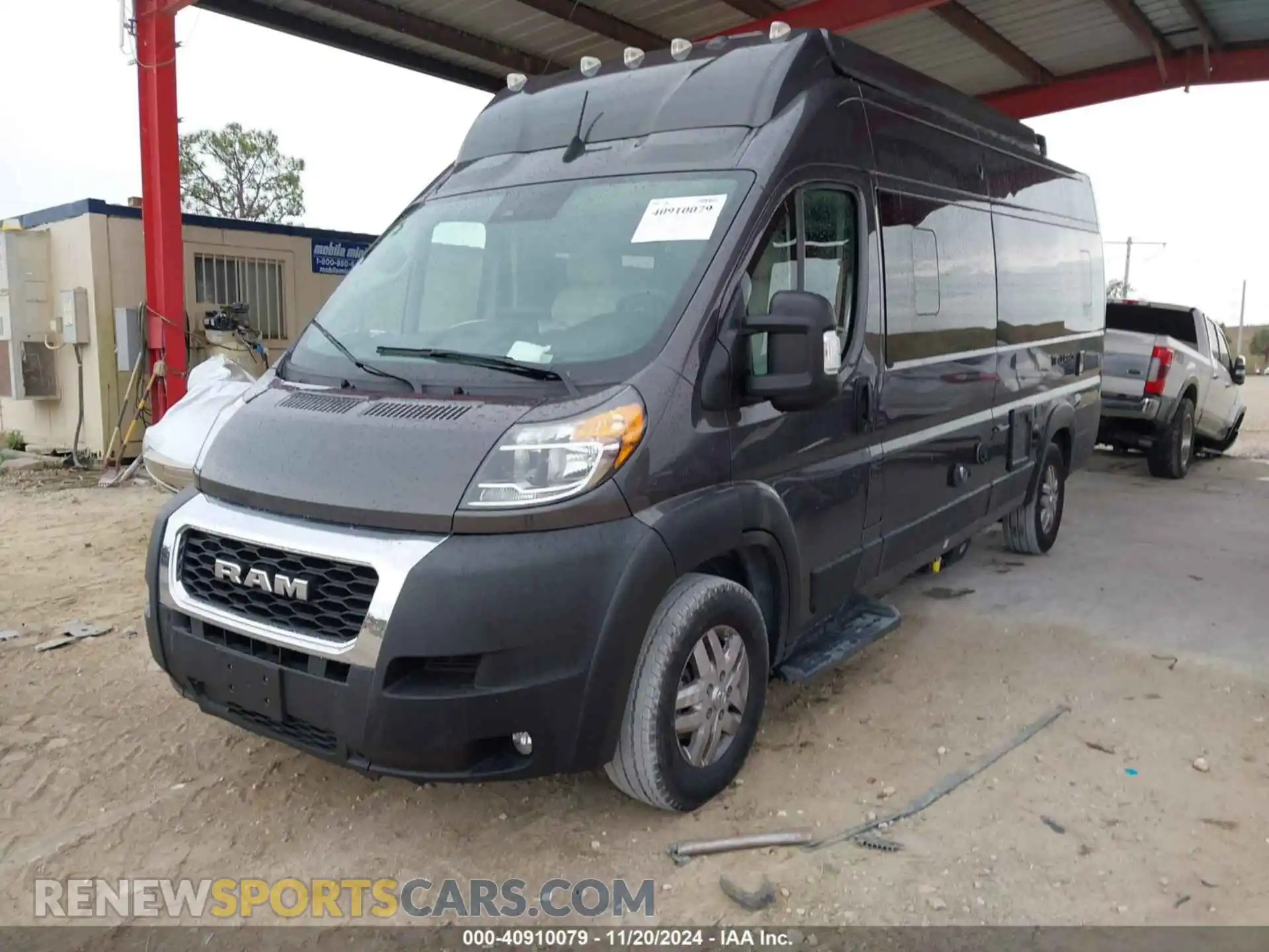 2 Photograph of a damaged car 3C6MRVUG2NE101722 RAM PROMASTER 3500 2022
