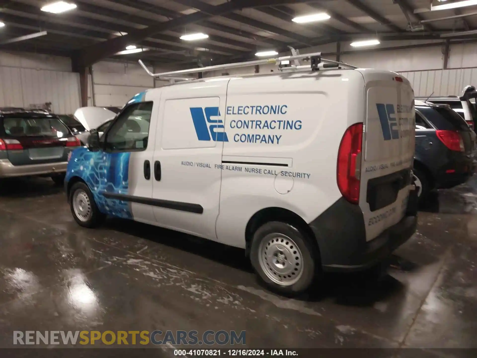 3 Photograph of a damaged car ZFBHRFAB1M6T41859 RAM PROMASTER CITY 2021