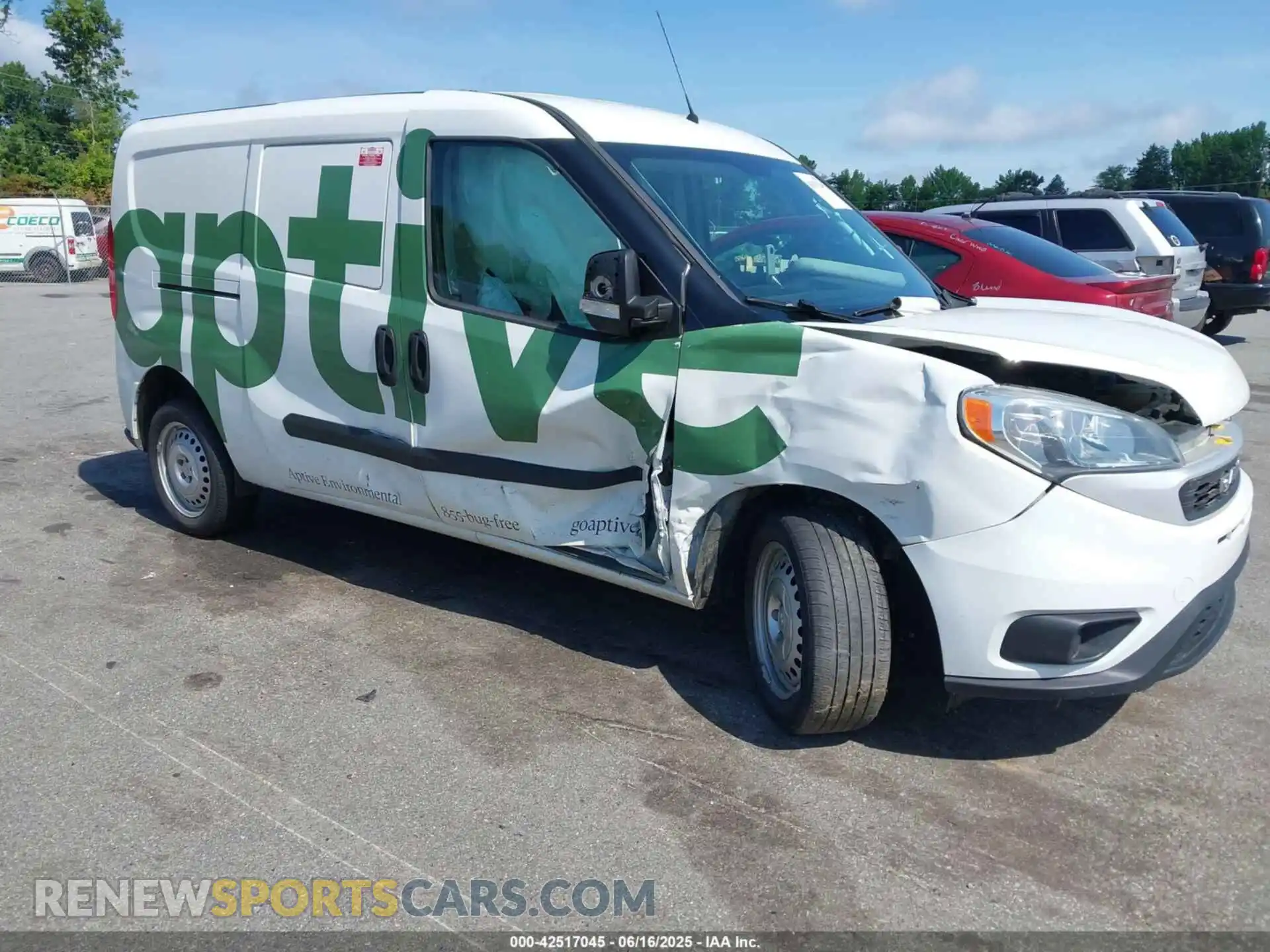 1 Photograph of a damaged car ZFBHRFABXN6W22317 RAM PROMASTER CITY 2022