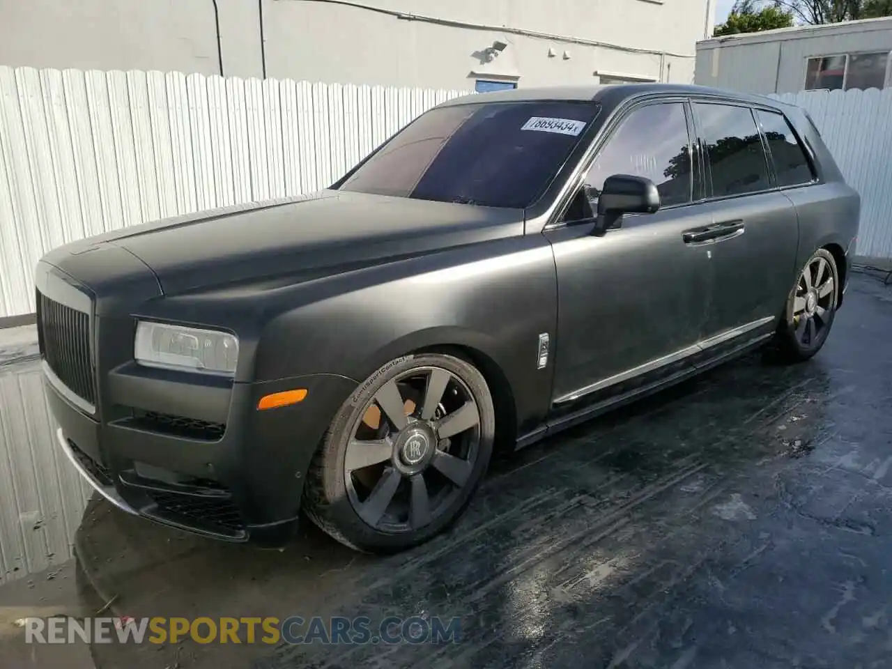 1 fotografías del automóvil dañado SLATV4C02NU214934 ROLLS-ROYCE CULLINAN 2022