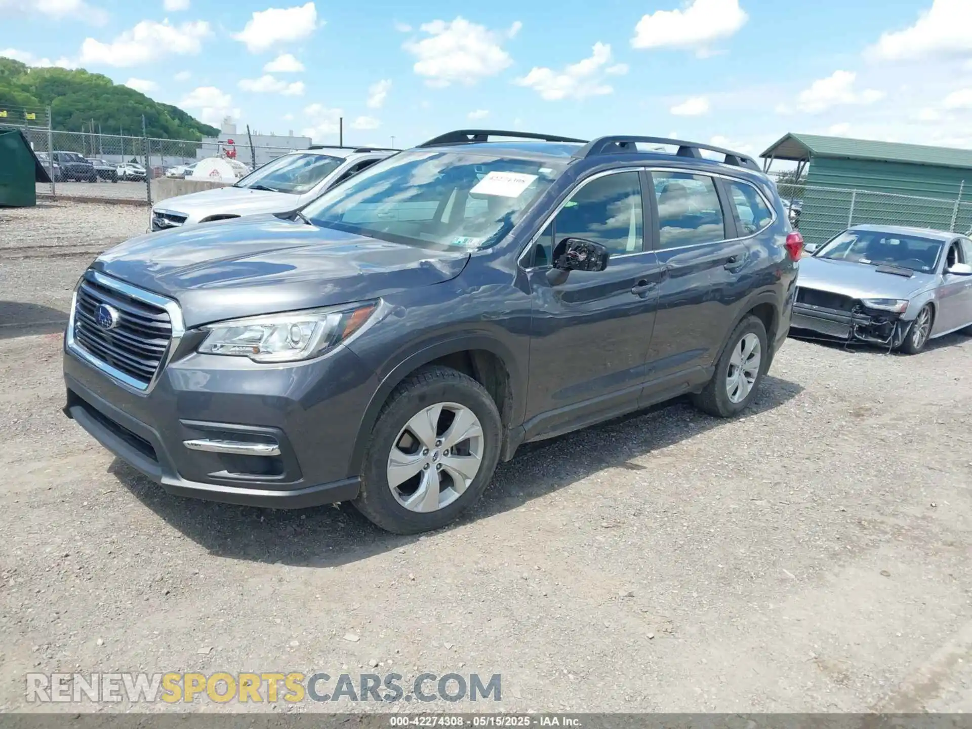 2 Photograph of a damaged car 4S4WMAAD0K3443249 SUBARU ASCENT 2019