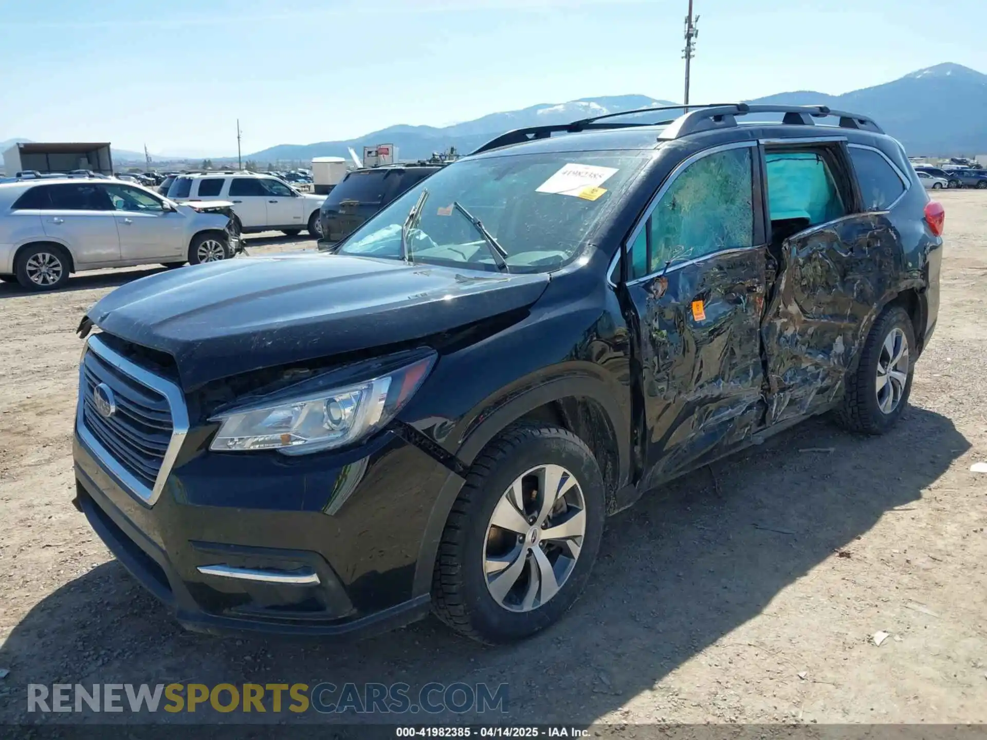 2 Photograph of a damaged car 4S4WMACD2K3472829 SUBARU ASCENT 2019