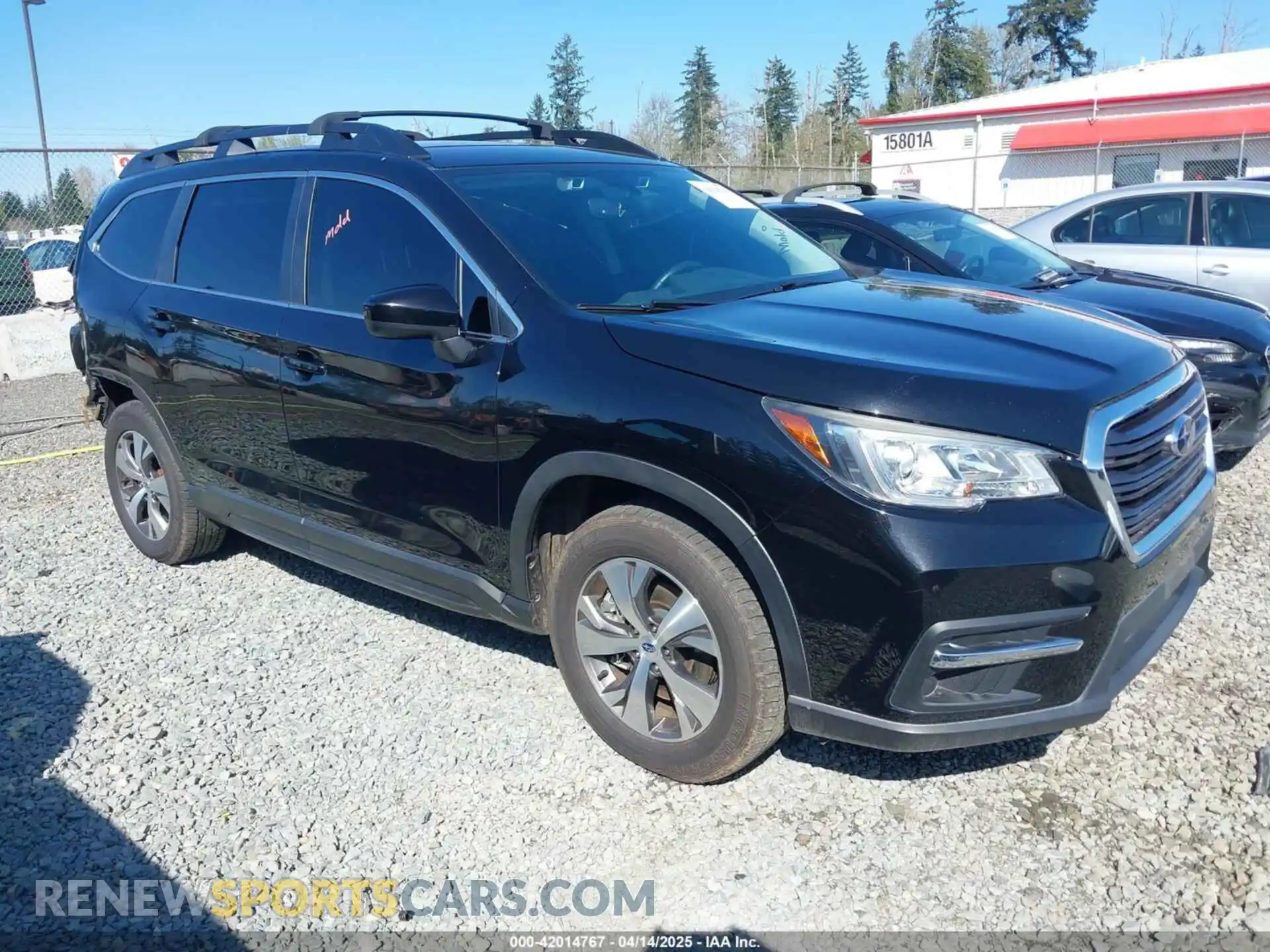 1 Photograph of a damaged car 4S4WMACD3K3475156 SUBARU ASCENT 2019