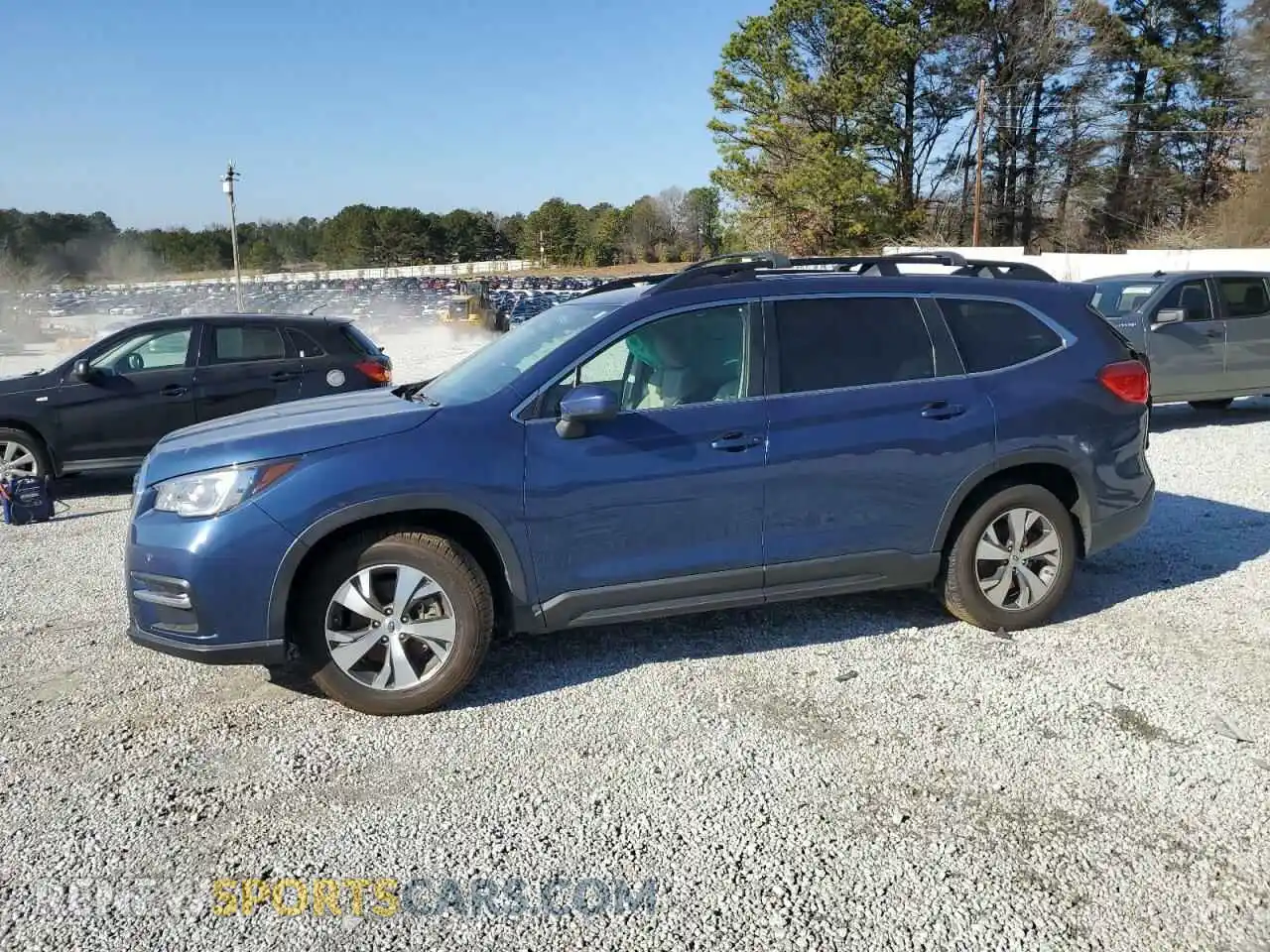 1 Photograph of a damaged car 4S4WMACDXK3449993 SUBARU ASCENT 2019