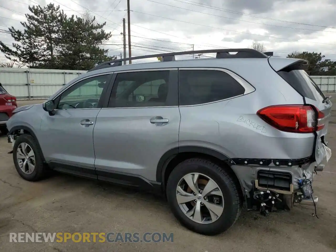 2 fotografías del automóvil dañado 4S4WMAFD0K3419509 SUBARU ASCENT 2019