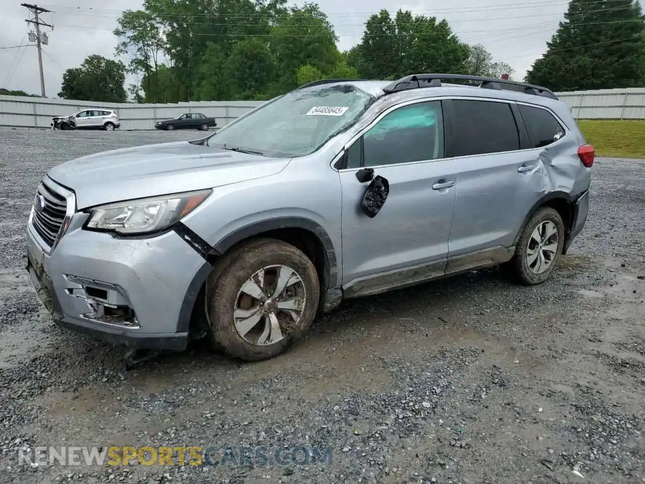 1 Photograph of a damaged car 4S4WMAFD1K3435167 SUBARU ASCENT 2019