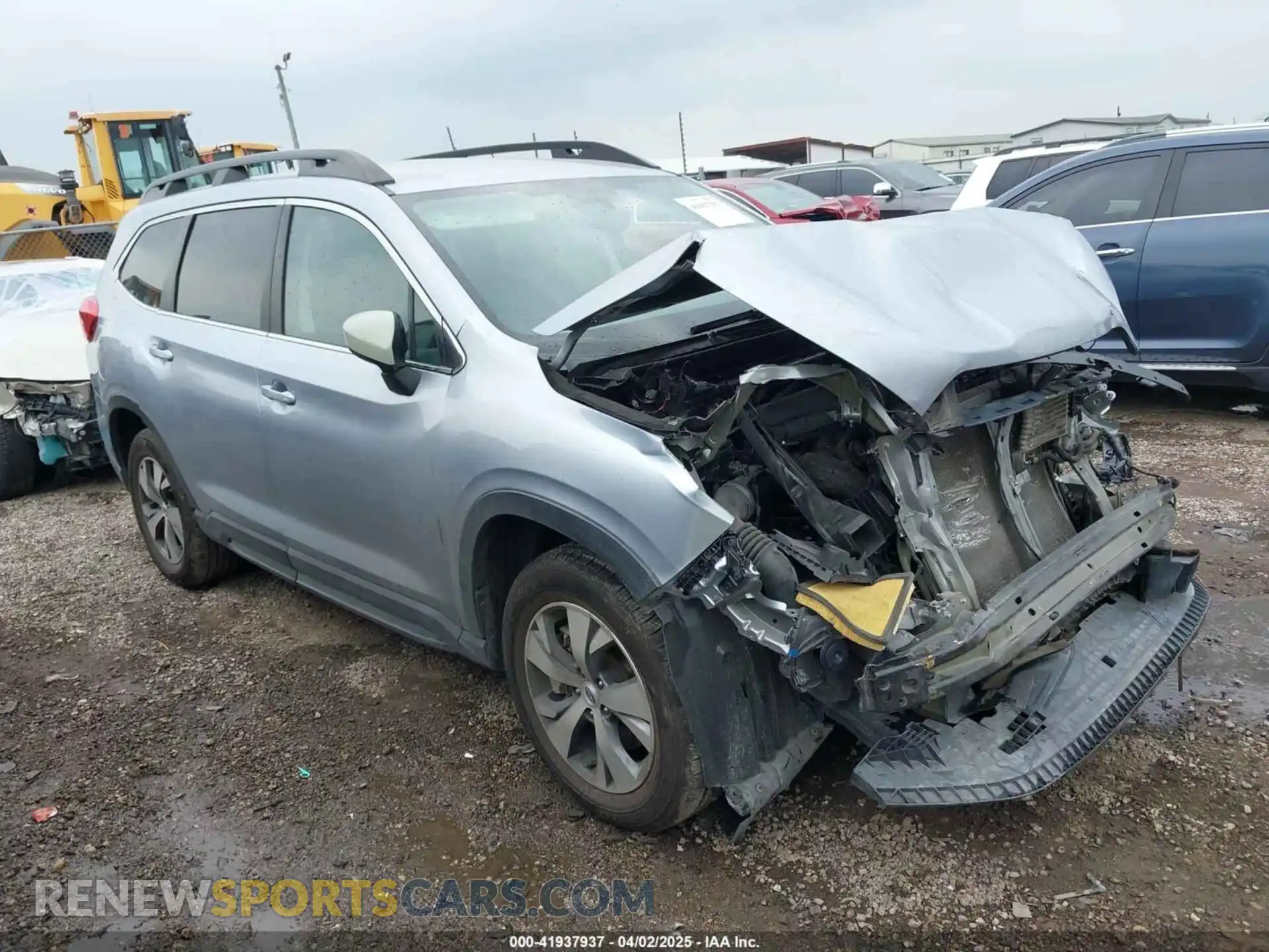 1 Photograph of a damaged car 4S4WMAFD3K3441195 SUBARU ASCENT 2019