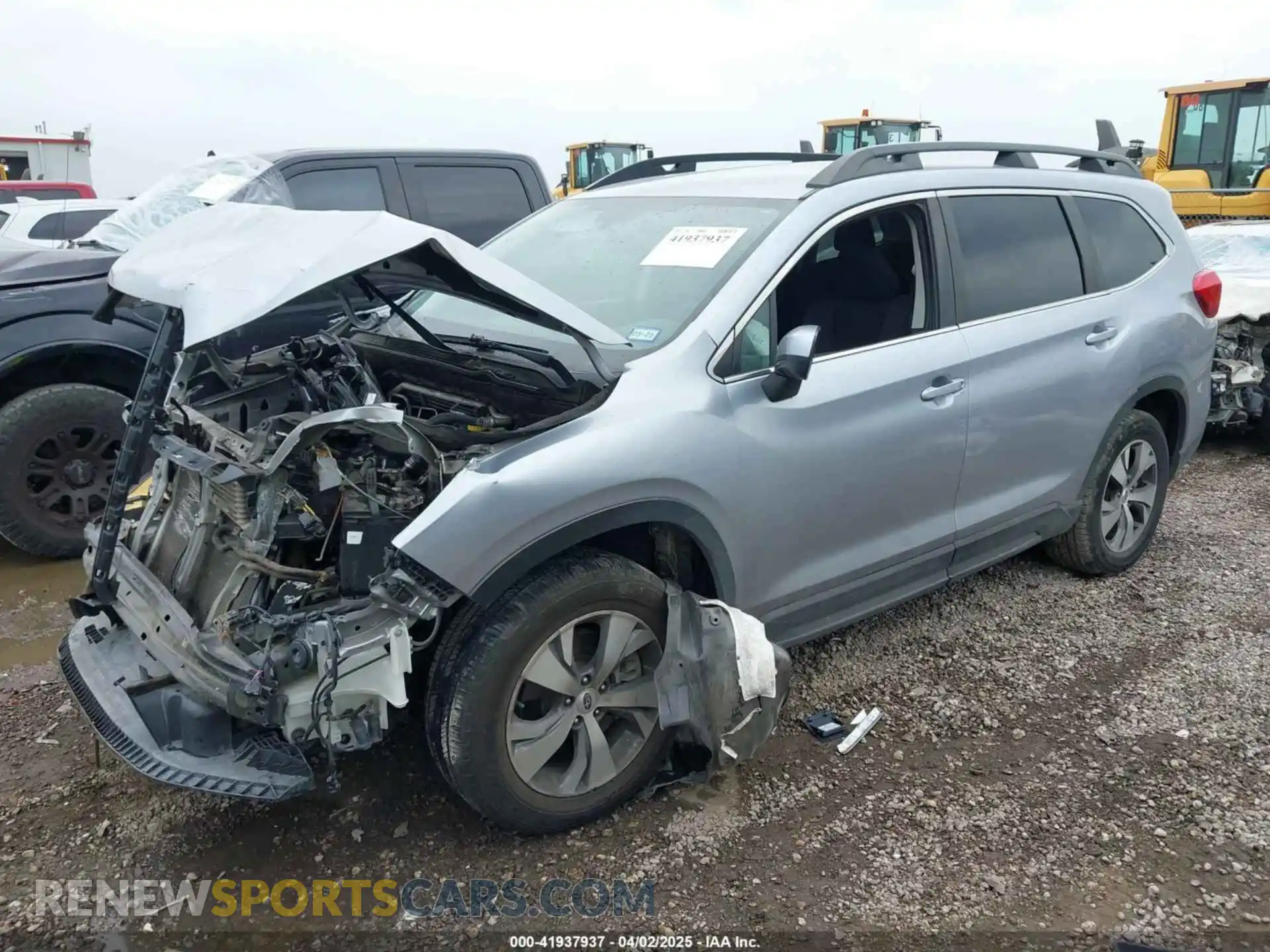 2 Photograph of a damaged car 4S4WMAFD3K3441195 SUBARU ASCENT 2019