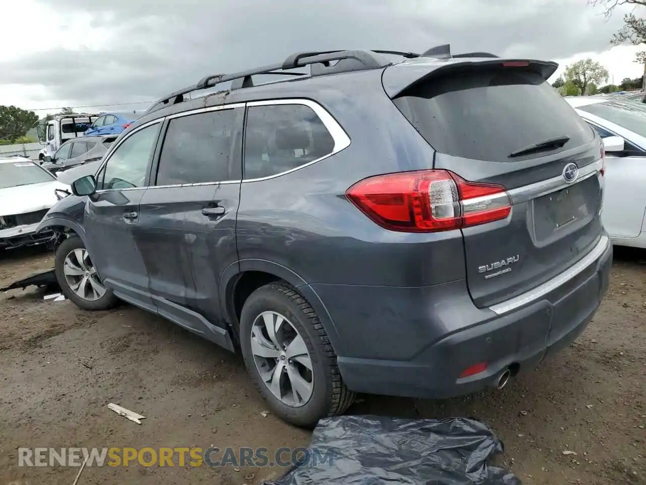 2 Photograph of a damaged car 4S4WMAFD5K3475753 SUBARU ASCENT 2019