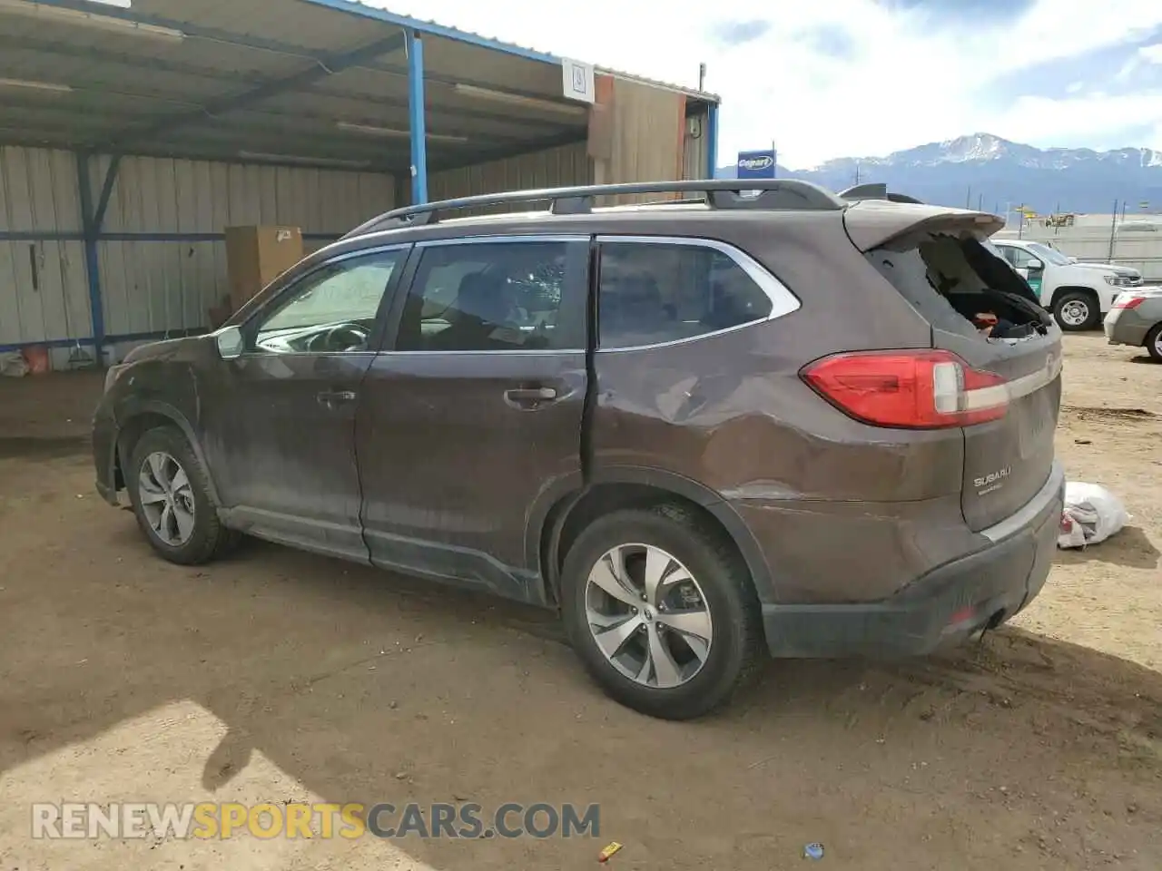 2 Photograph of a damaged car 4S4WMAFD7K3432077 SUBARU ASCENT 2019