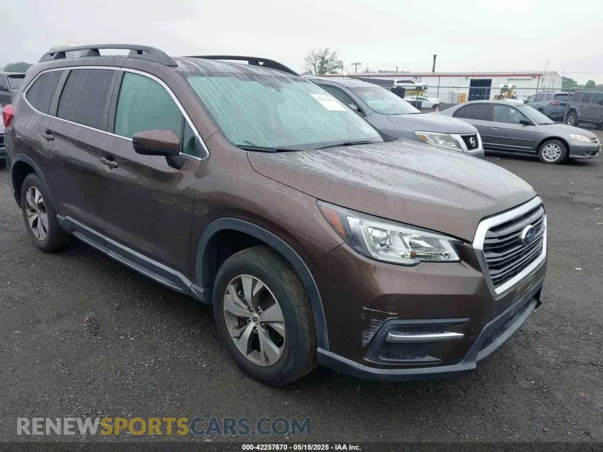 1 Photograph of a damaged car 4S4WMAFD9K3413983 SUBARU ASCENT 2019