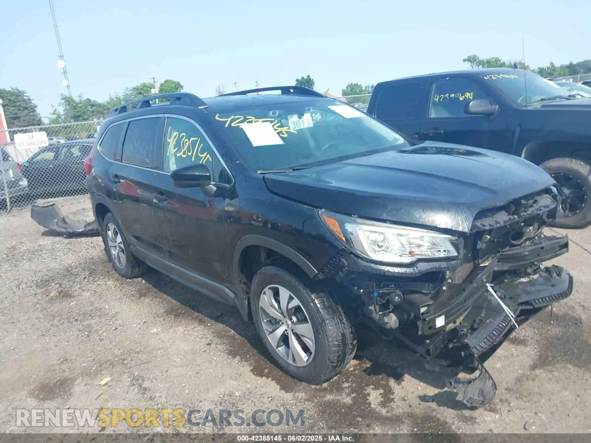 1 Photograph of a damaged car 4S4WMAFDXK3428153 SUBARU ASCENT 2019