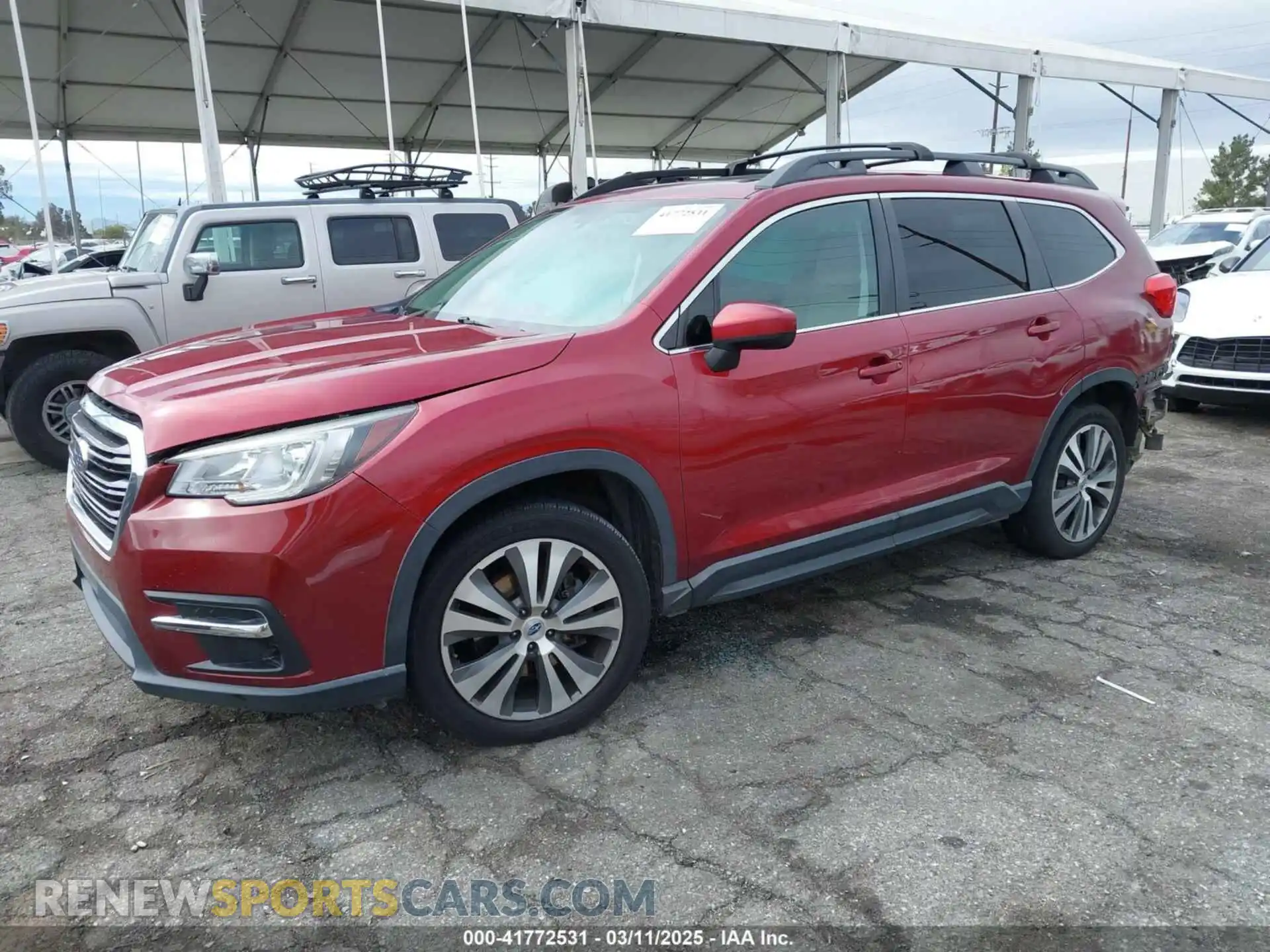 2 Фотография поврежденного автомобиля 4S4WMAHD3K3413152 SUBARU ASCENT 2019