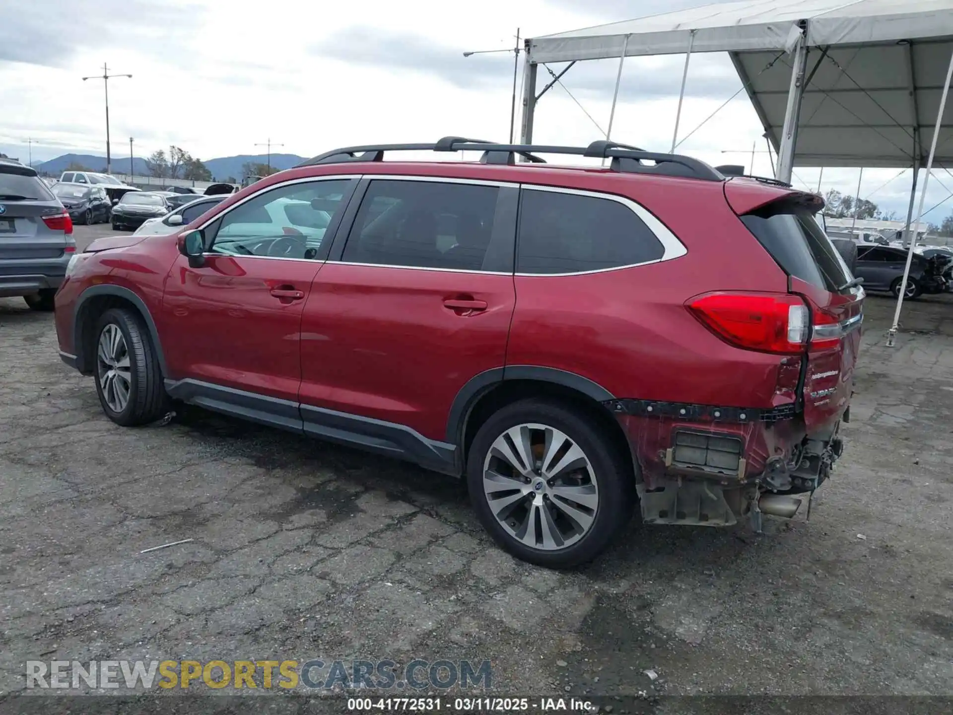 3 Фотография поврежденного автомобиля 4S4WMAHD3K3413152 SUBARU ASCENT 2019
