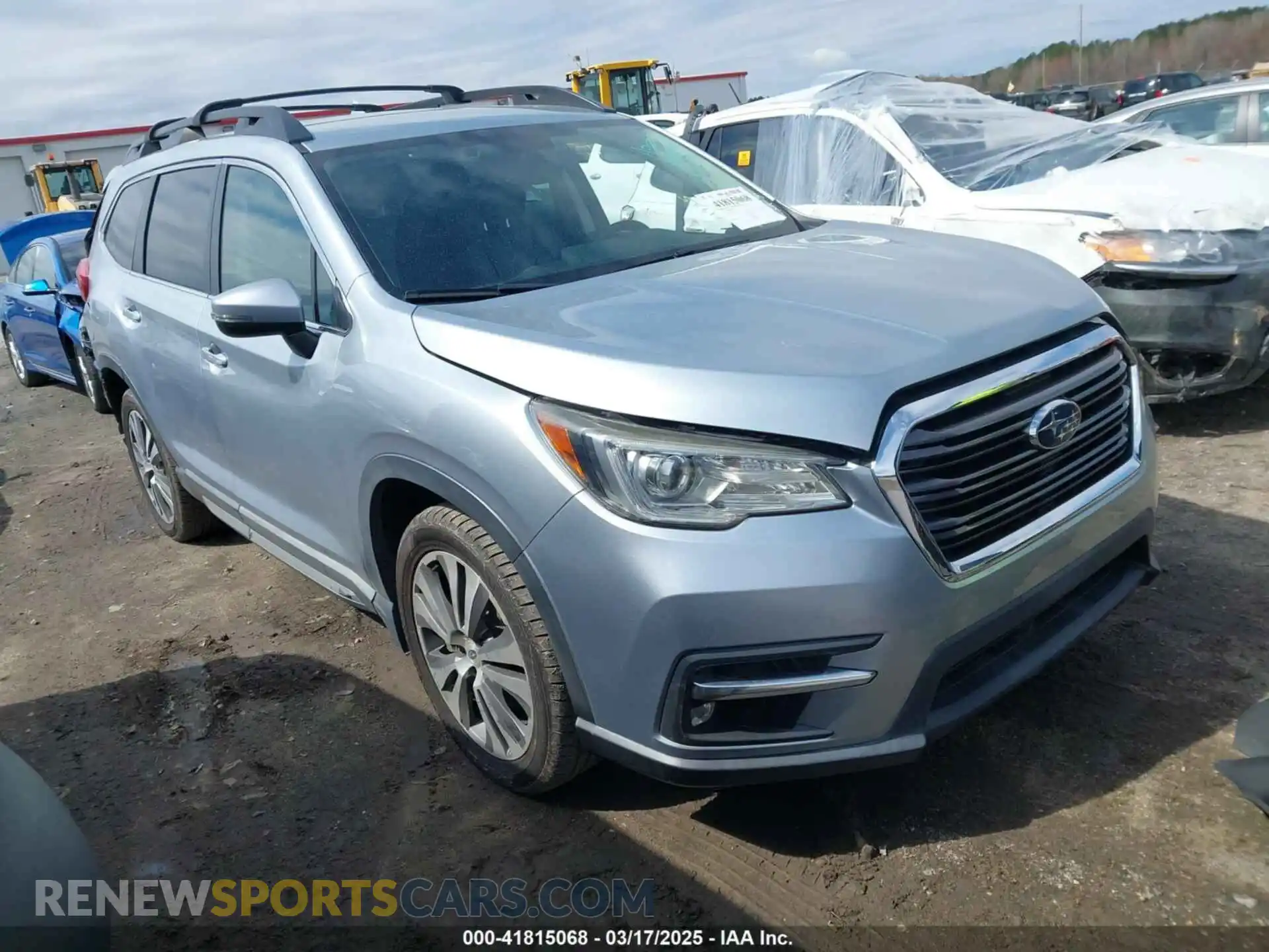 1 Photograph of a damaged car 4S4WMAJD0K3411076 SUBARU ASCENT 2019