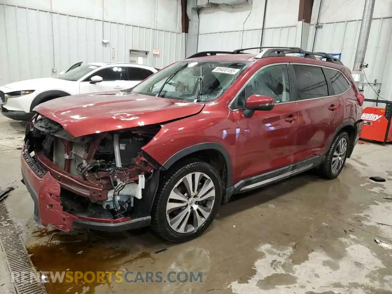 1 Photograph of a damaged car 4S4WMAJD0K3411367 SUBARU ASCENT 2019