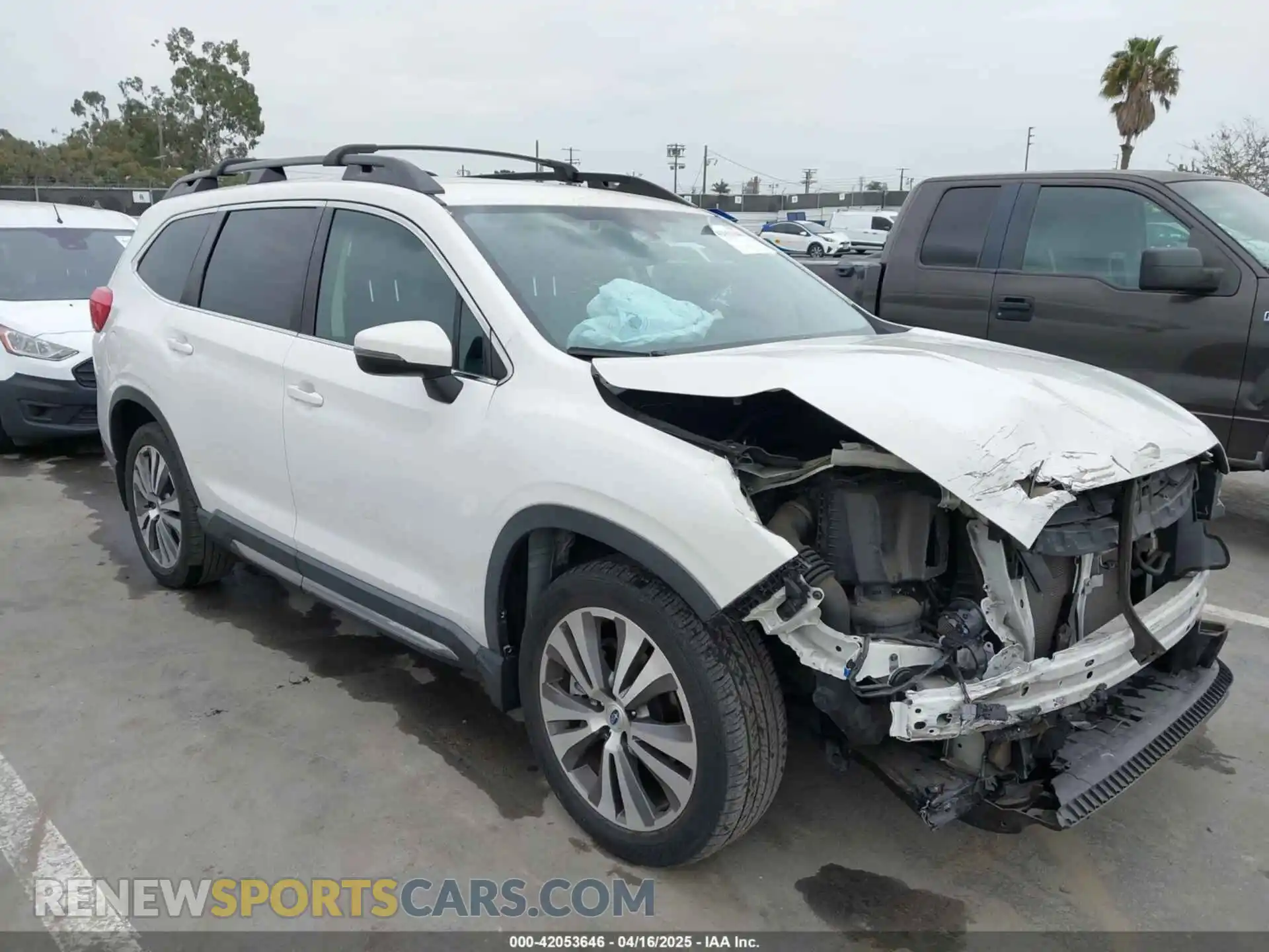 1 Photograph of a damaged car 4S4WMAJD0K3472993 SUBARU ASCENT 2019