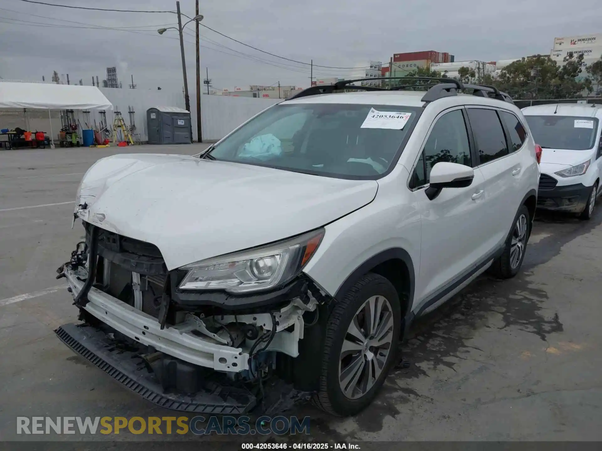 2 Photograph of a damaged car 4S4WMAJD0K3472993 SUBARU ASCENT 2019