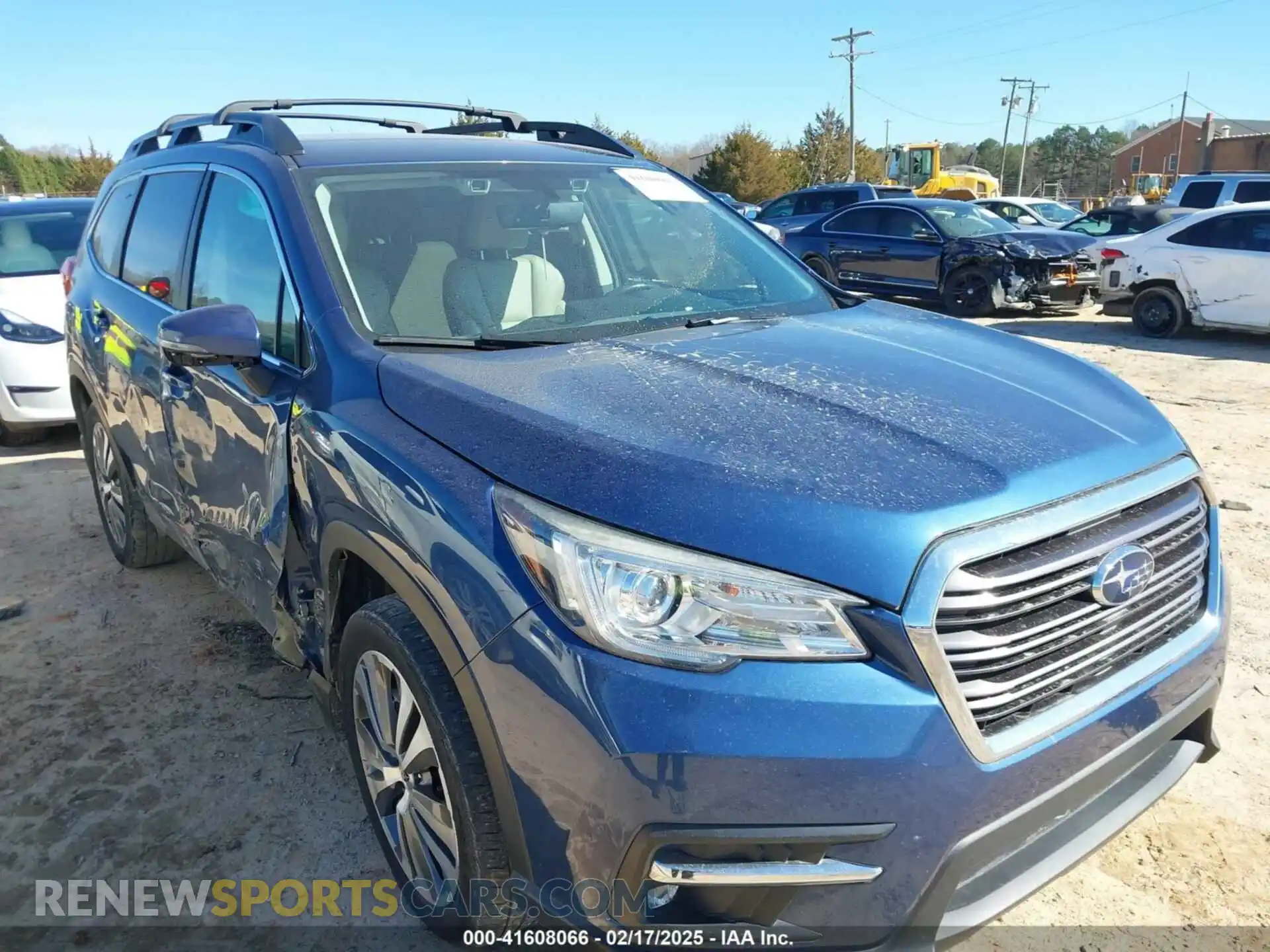 1 Photograph of a damaged car 4S4WMAJD2K3458870 SUBARU ASCENT 2019