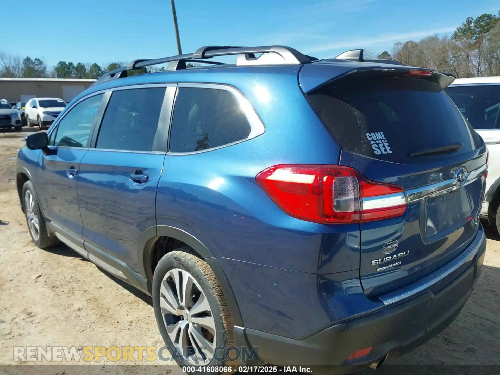 3 Photograph of a damaged car 4S4WMAJD2K3458870 SUBARU ASCENT 2019