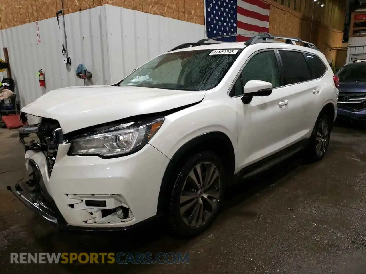 1 Photograph of a damaged car 4S4WMAJD3K3424548 SUBARU ASCENT 2019