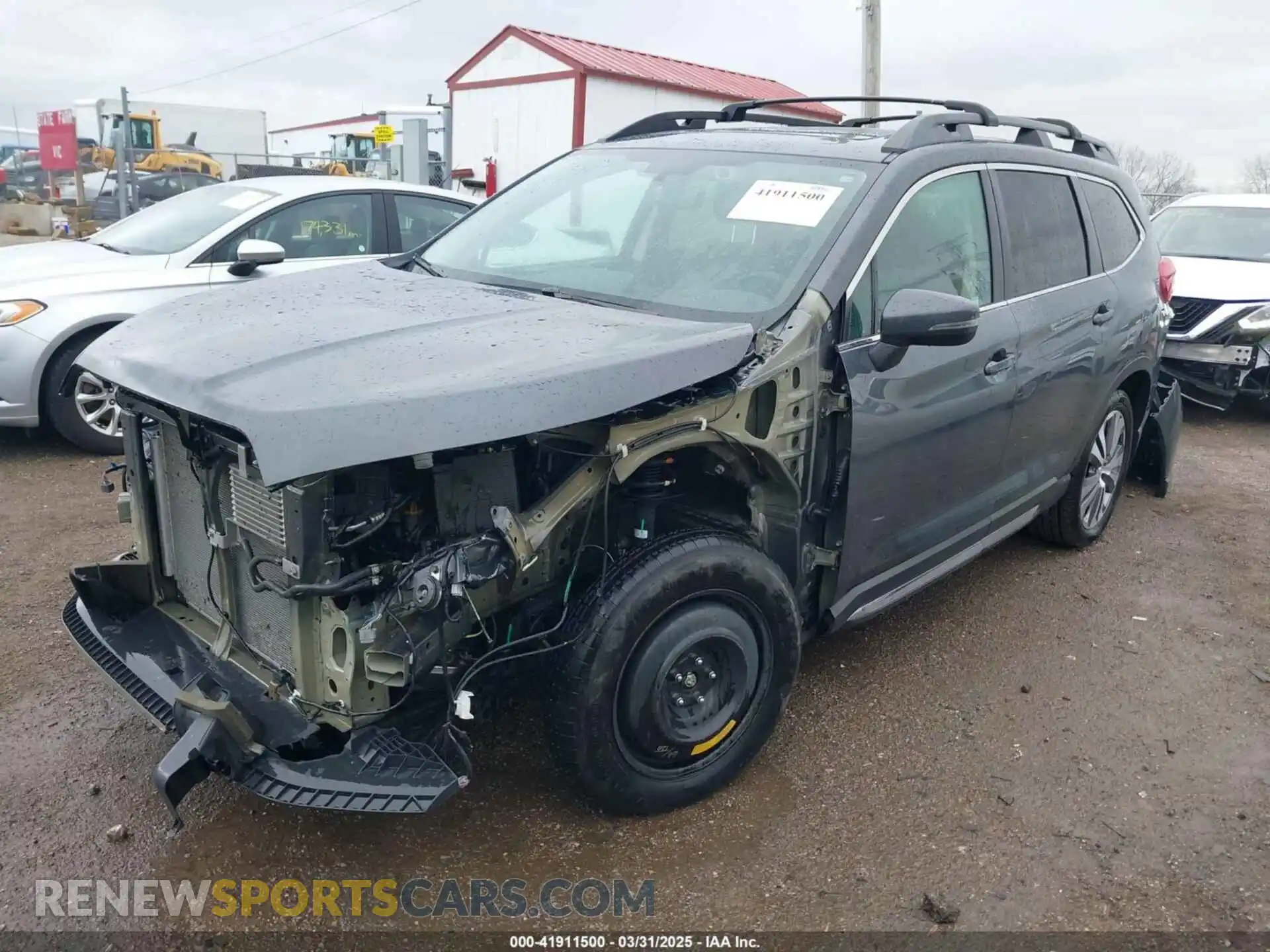 2 Photograph of a damaged car 4S4WMALD1K3435819 SUBARU ASCENT 2019