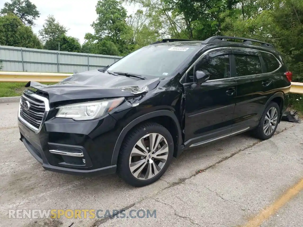 1 Photograph of a damaged car 4S4WMALD1K3444116 SUBARU ASCENT 2019