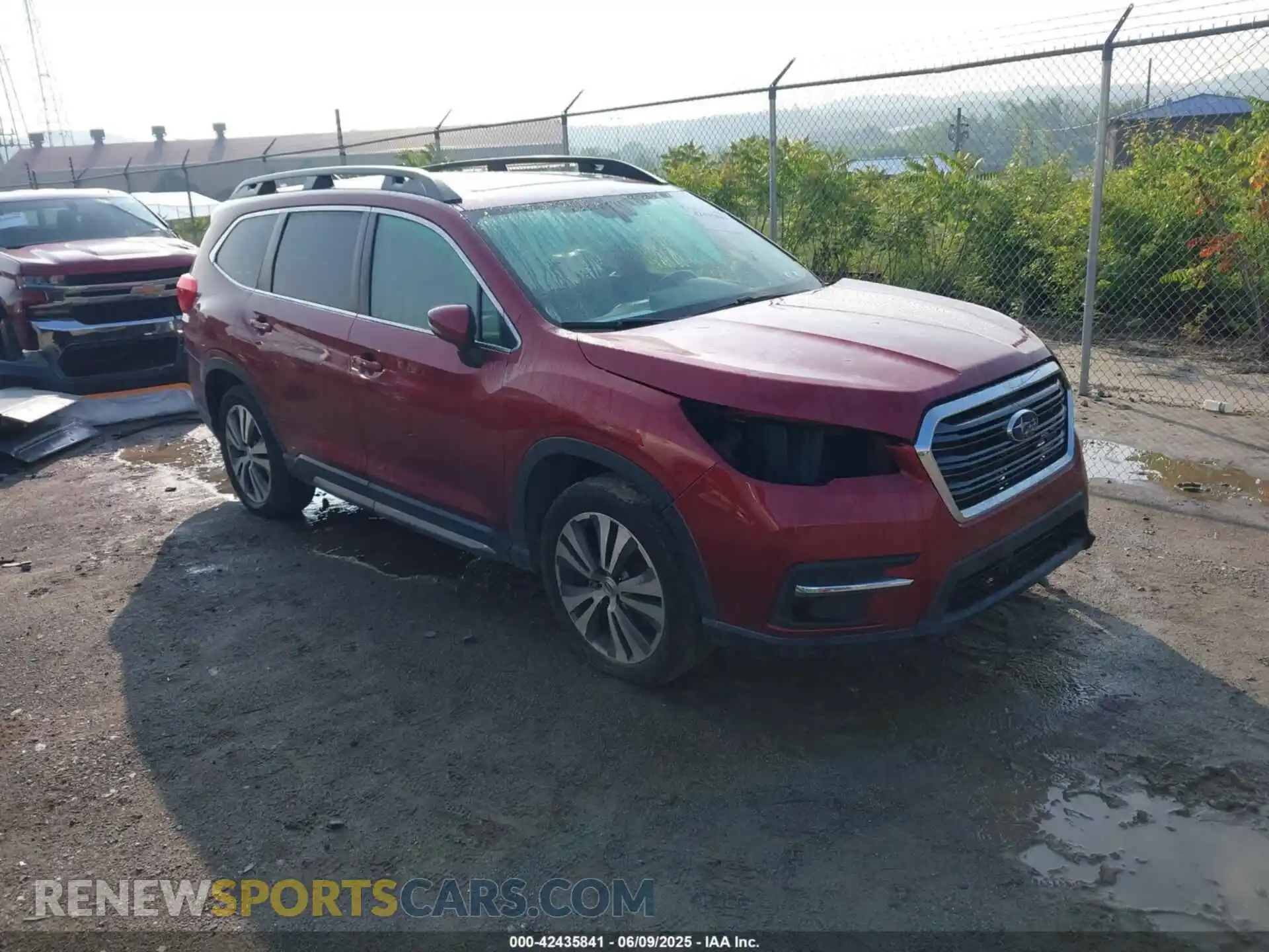 1 Photograph of a damaged car 4S4WMALD3K3481961 SUBARU ASCENT 2019