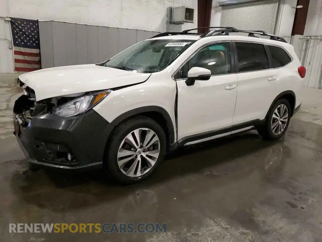 1 Photograph of a damaged car 4S4WMALD4K3480947 SUBARU ASCENT 2019