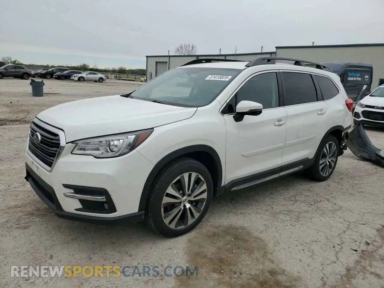 1 Photograph of a damaged car 4S4WMAMDXK3455307 SUBARU ASCENT 2019
