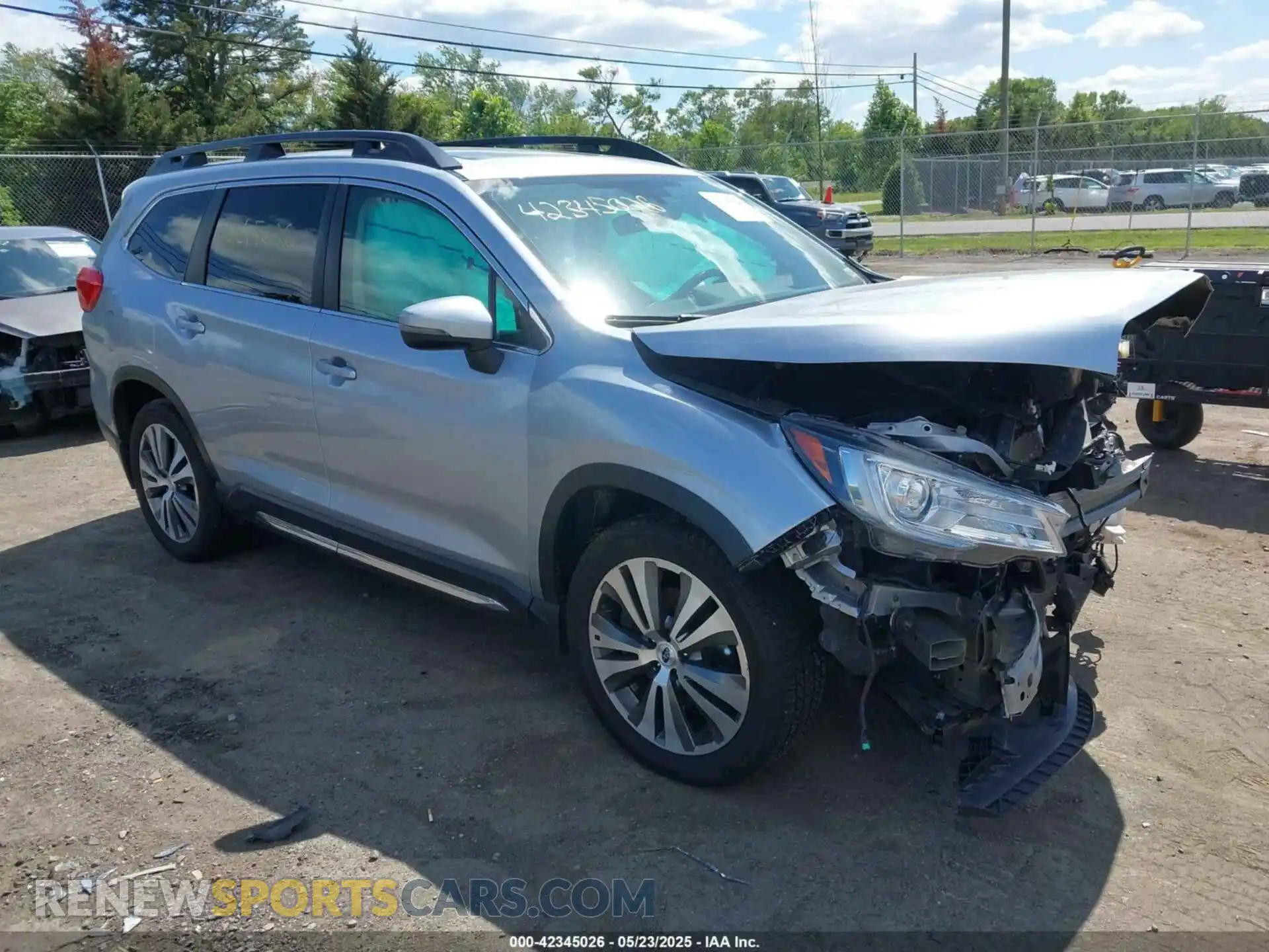 1 Photograph of a damaged car 4S4WMAPD0K3435675 SUBARU ASCENT 2019