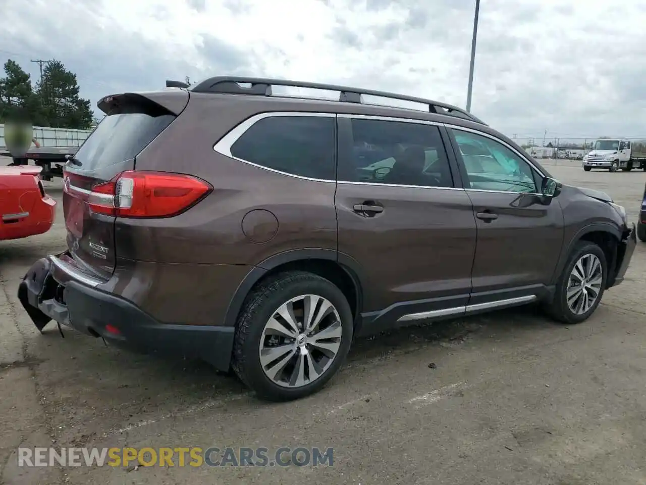 3 fotografías del automóvil dañado 4S4WMAPD1K3428749 SUBARU ASCENT 2019