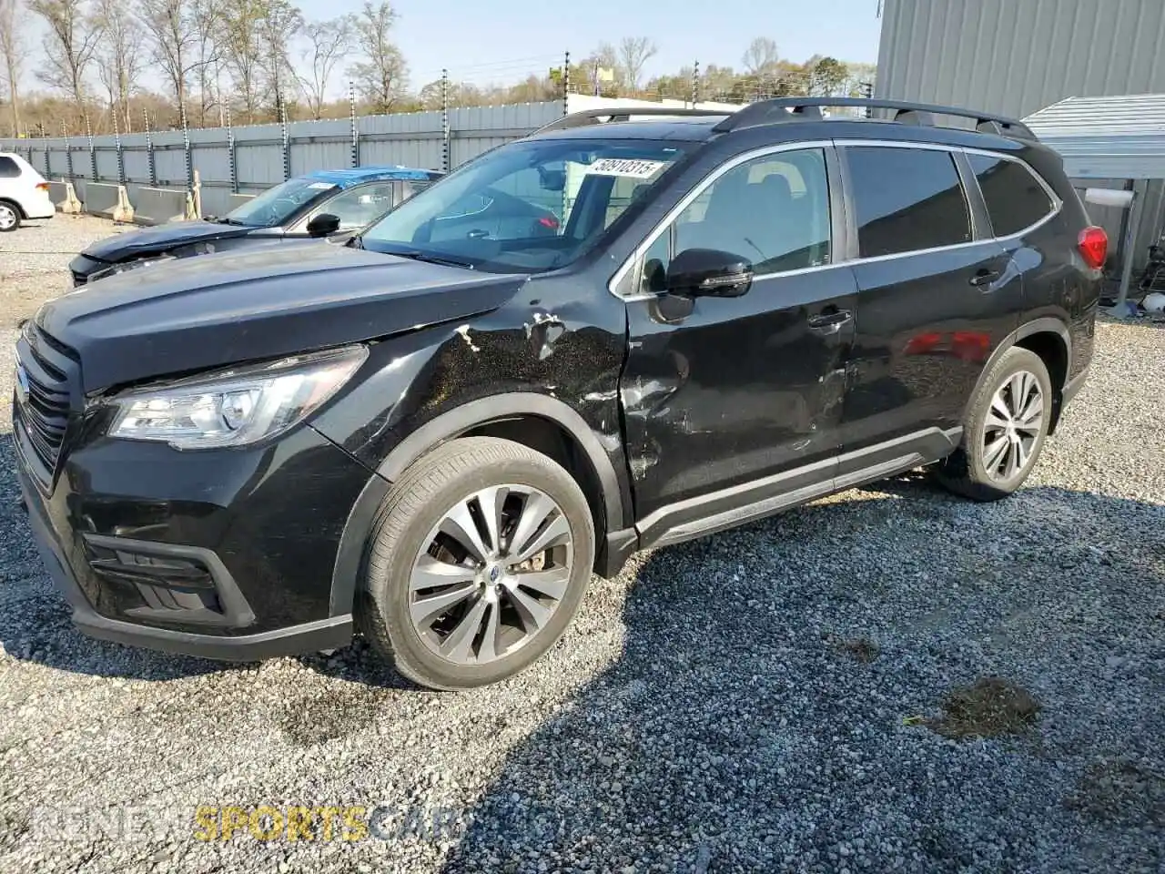 1 Photograph of a damaged car 4S4WMAPD1K3485436 SUBARU ASCENT 2019