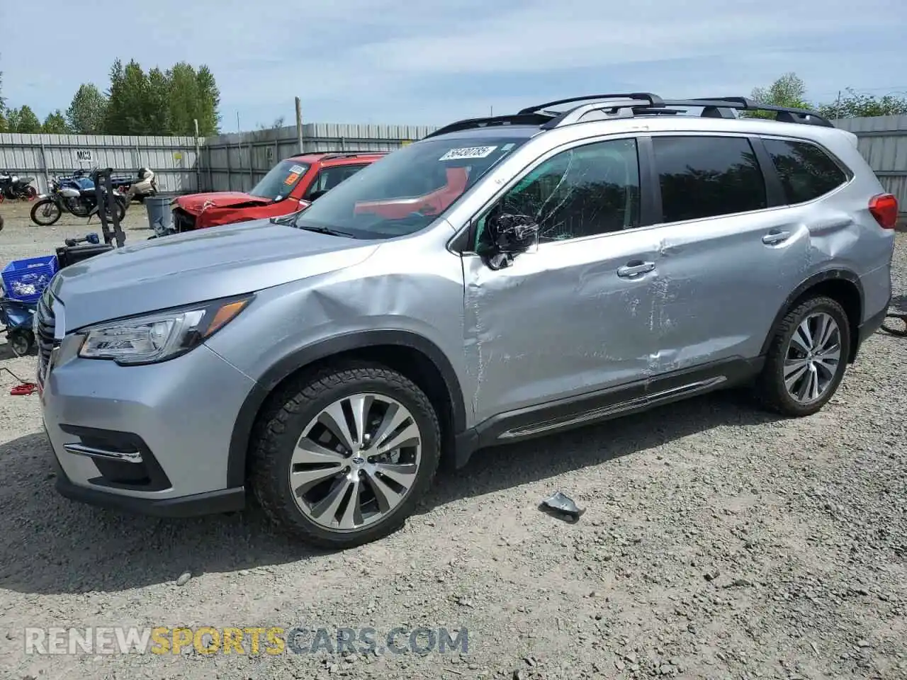 1 Photograph of a damaged car 4S4WMAPD4K3421049 SUBARU ASCENT 2019