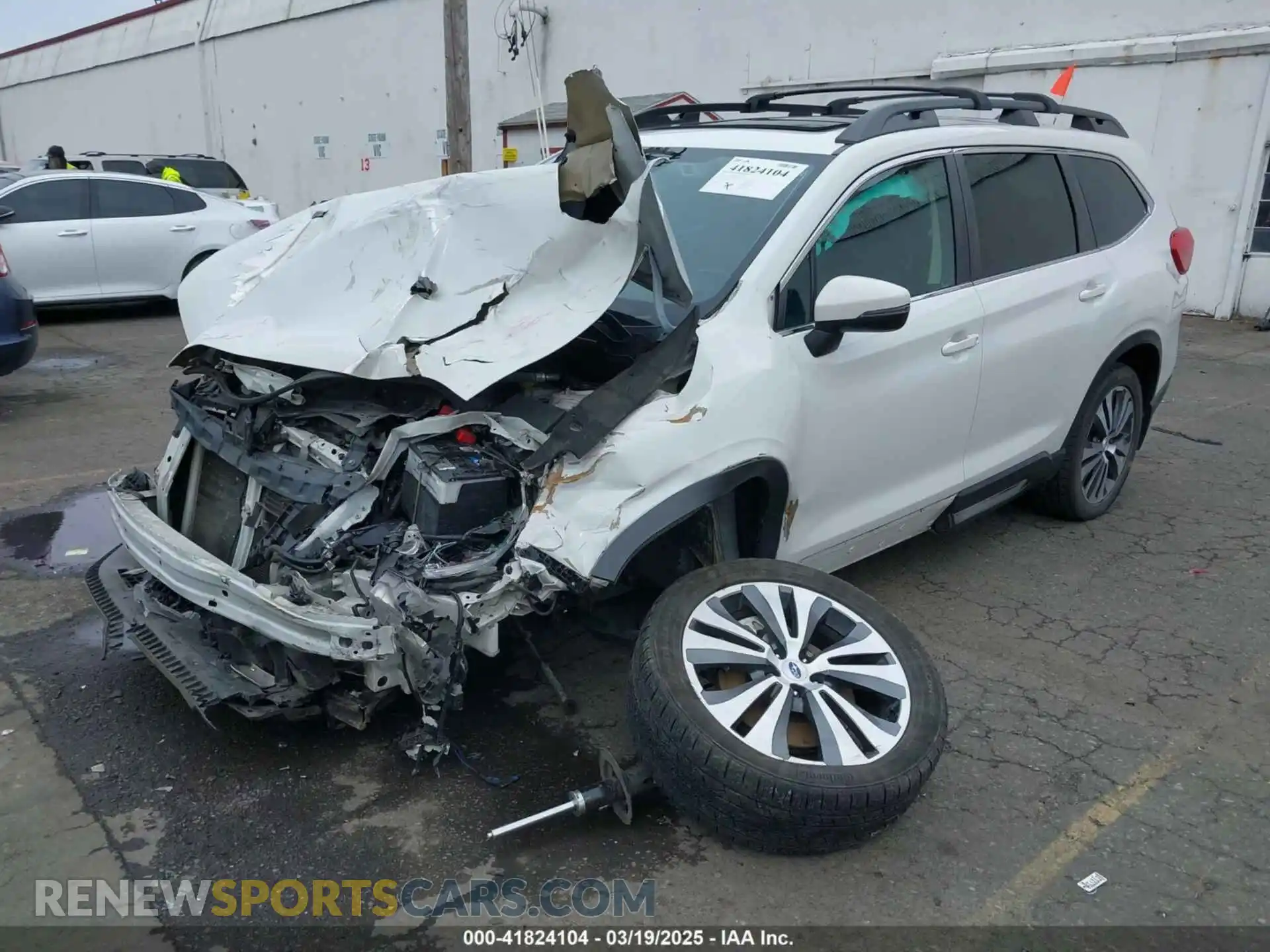 2 Фотография поврежденного автомобиля 4S4WMAPD4K3458361 SUBARU ASCENT 2019